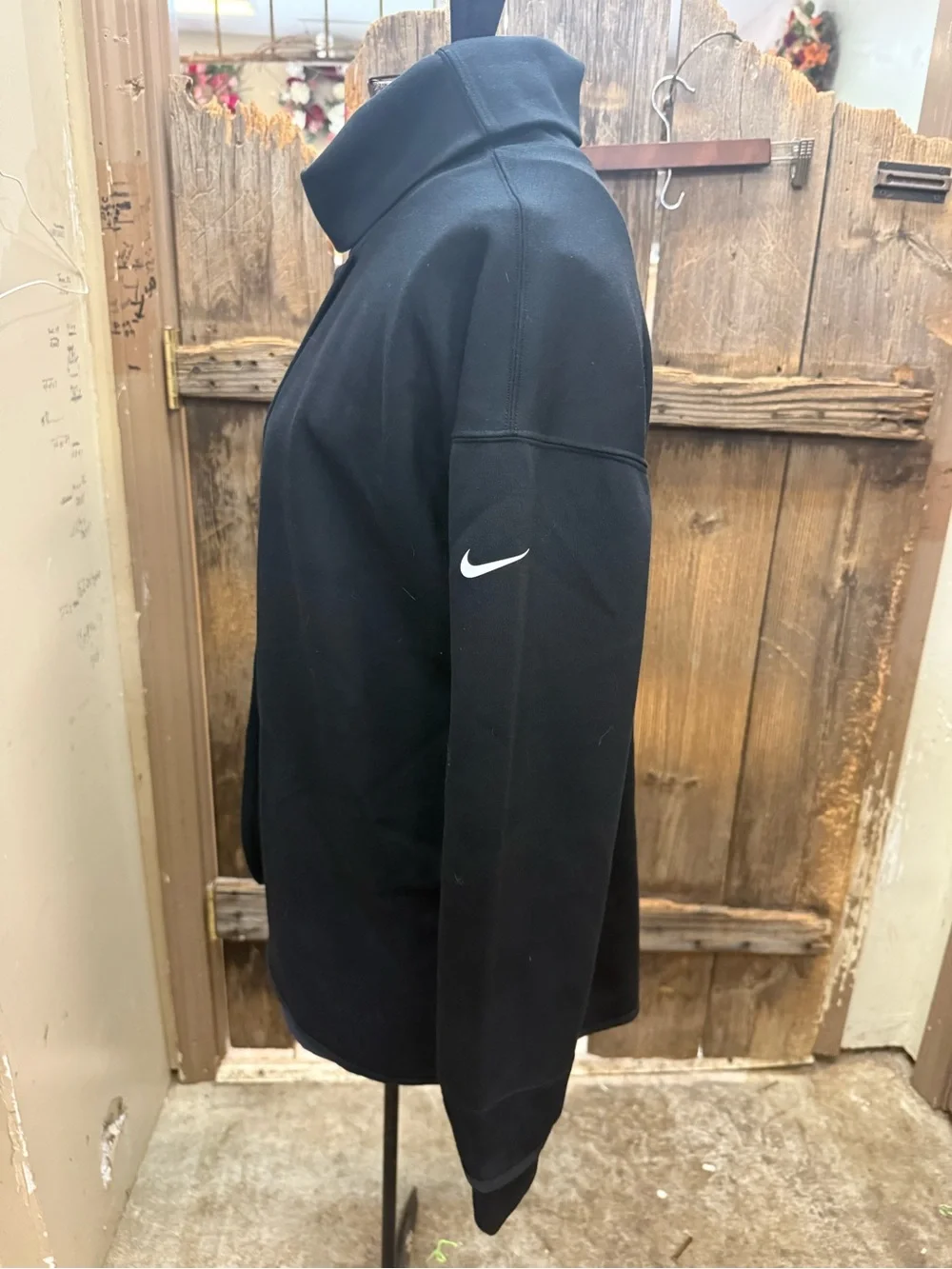 Nike Black Women’s Cowl Neck Pullover Sweater